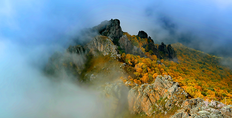 蛮汗山秋色--敖小六