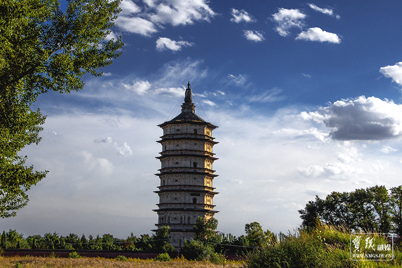 _MG_7579  白塔雄姿  拍摄地点 呼和浩特赛罕区  张平义  15548357863