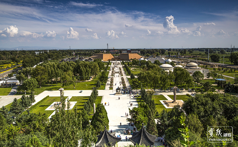 俯瞰昭君博物院---李晓芳